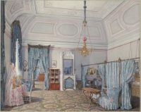 Interiors.of.the.Winter.Palace.The.Fifth.Reserved.Apartment.The.Bedroom.of.Grand.Princess.Maria.Alexandrovna - Гау