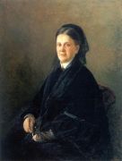 Портрет А.М.Олсуфьевой. 1881г - Ге