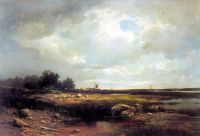 Морской пейзаж. 1860 - Гине