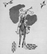 1930 Оборот обложки детской книжки «Парад Красной Армии». - Дейнека