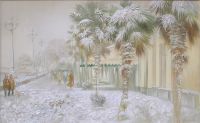 пальмы в снегу - Исайченко