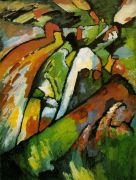 Kandinsky Improvisation 7, 1910, 131x97 cm, Tretyakov Galler - Кандинский