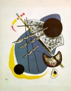 Kandinsky Small Worlds II, 1922, color lithograph, four ston - Кандинский