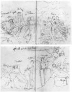 Листы из альб. 1807 г. Аллегорическое изображение пороков и страстей. Б., ит. к. ГРМ - Кипренский