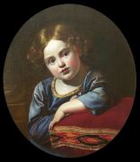 Портрет князя Е.Г. Гагарина ребенком. 1816-17 ЧС А.В.Мамонова, Франция - Кипренский