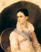 Портрет Н.В.Кочубей. 1813 ГРМ - Кипренский