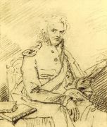 Шишков Александр Семенович, 1825 Б., ит. к. 23,2х20,1 - Кипренский