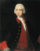 Портрет молодого человека в красном камзоле. 1752 - Колокольников