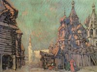 Красная площадь в Москве. 1910 - Коровин