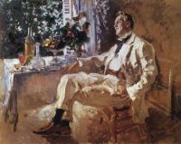 Портрет Ф.И.Шаляпина. 1911 - Коровин