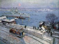 Севастополь зимой. 1916 - Коровин