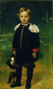 Портрет Сергея Крамского, сына художника. 1883 - Крамской