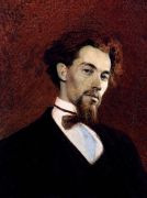 Портрет художника К.А.Савицкого. 1871 - Крамской