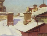 Зима. Крыши. 1934 - Крымов