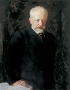 Портрет композитора Петра Ильича Чайковского. 1893 - Кузнецов