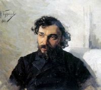 Портрет художника Ивана Павловича Похитонова. 1882  - Кузнецов
