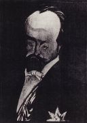 Министр финансов В.Н.Коковцев. 1906 - Кустодиев