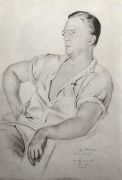 Портрет А.К.Минеева. 1923 - Кустодиев