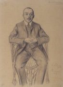 Портрет Д.С.Стеллецкого. 1907 - Кустодиев
