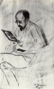 Портрет И.А.Рязановского. 1914 - Кустодиев