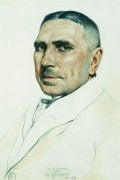 Портрет И.М.Маркова. 1921 - Кустодиев