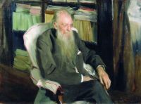 Портрет писателя Д.Л.Мордовцева. 1901 - Кустодиев