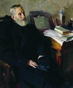Портрет Степана Лукича Никольского, дяди художника. 1901 - Кустодиев