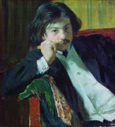 Портрет Я.И.Лаврина. 1909 - Кустодиев