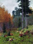 В лесу осенью. 1894 - Левитан
