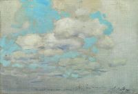 Облака. 1890-е - Левитан