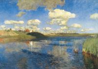 Озеро. Русь. 1899-1900, холст, масло, 149х208 см - Левитан