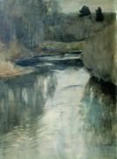 Река. 1897 - Левитан