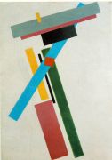 Malevitj Suprematism 1915, State Russian Museum, St. Petersb - 