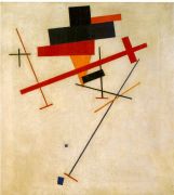 Malevitj Suprematist painting 1915-16, Wilhelm Hacke Museum, - 