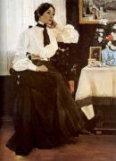 Портрет Екатерины Петровны Нестеровой. 1905 - Нестеров