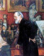 Портрет историка В.О.Ключевского. 1909  - Пастернак