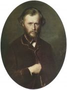 Портрет Н.П.Ланина. 1869 Х., м. 83,5х68,8 Рига - Перов