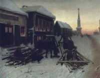 Последний кабак у заставы. 1868 Х., м. 51,1х65,8 ГТГ - Перов