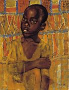 Африканский мальчик. 1907 - Петров-Водкин