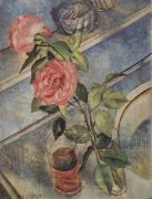 Натюрморт с розами. 1922 - Петров-Водкин