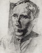 Портрет профессора Белобородова. 1922 - Петров-Водкин