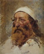 Голова еврея. 1884 - Поленов