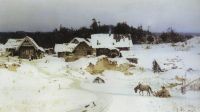 Зима. Имоченцы. 1880 - Поленов