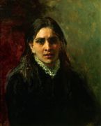 Актриса П.А.Стрепетова. 1882 - Репин