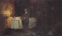 Воскрешение дочери Иаира3. 1871 - Репин
