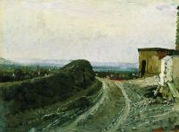 Дорога на Монмартр в Париже. 1875-1876 - Репин