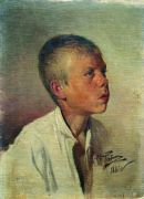 Портрет мальчика. 1881 - Репин