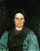 Портрет матери художника Т.С.Репиной. 1867 - Репин