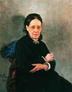 Портрет общественной деятельницы Н.В.Стасовой. 1884 - Репин