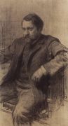 Портрет художника В.А.Серова. 1901 - Репин